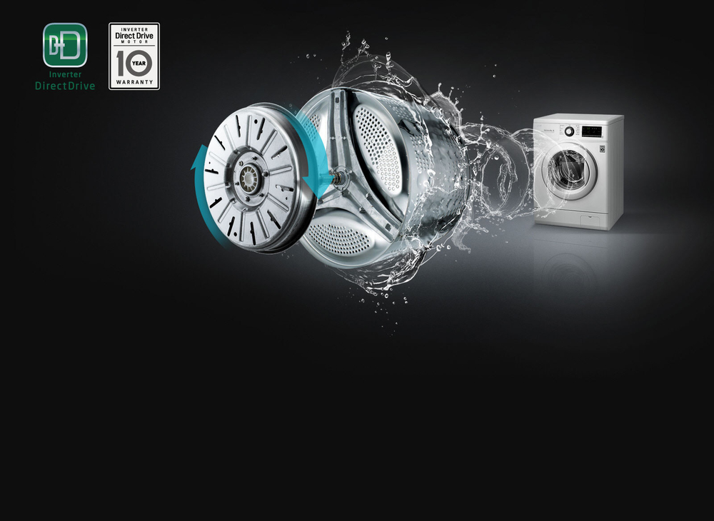 Inverter Direct Drive ile Daha Az Titreşim ve Ses