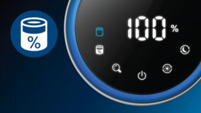 Filtro a lunga durata con indicatore di cambio intelligente