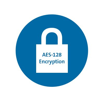 Dual Wireless met 128-bits AES-versleuteling