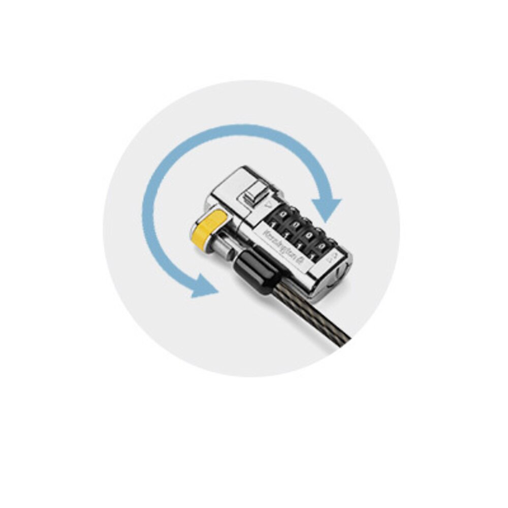 Pivot and rotate cable