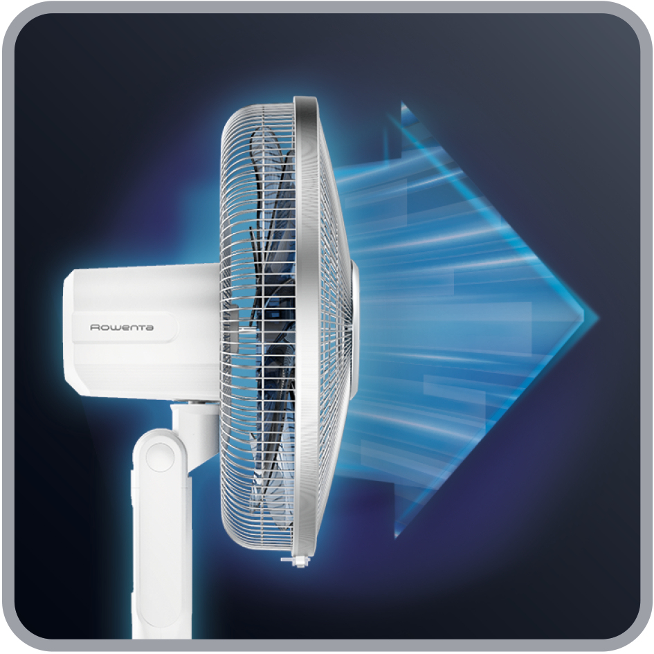 Vu5770 Rowenta Turbo Silence Extreme Piantana Ventilatori Negozi Elettronica Roma 