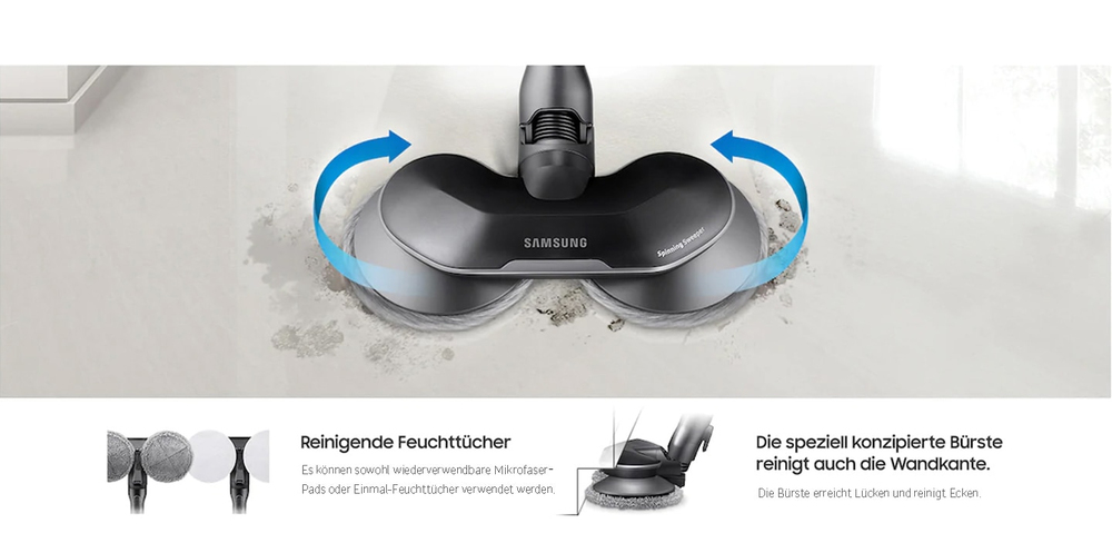 Feuchte Reinigung von Hartböden