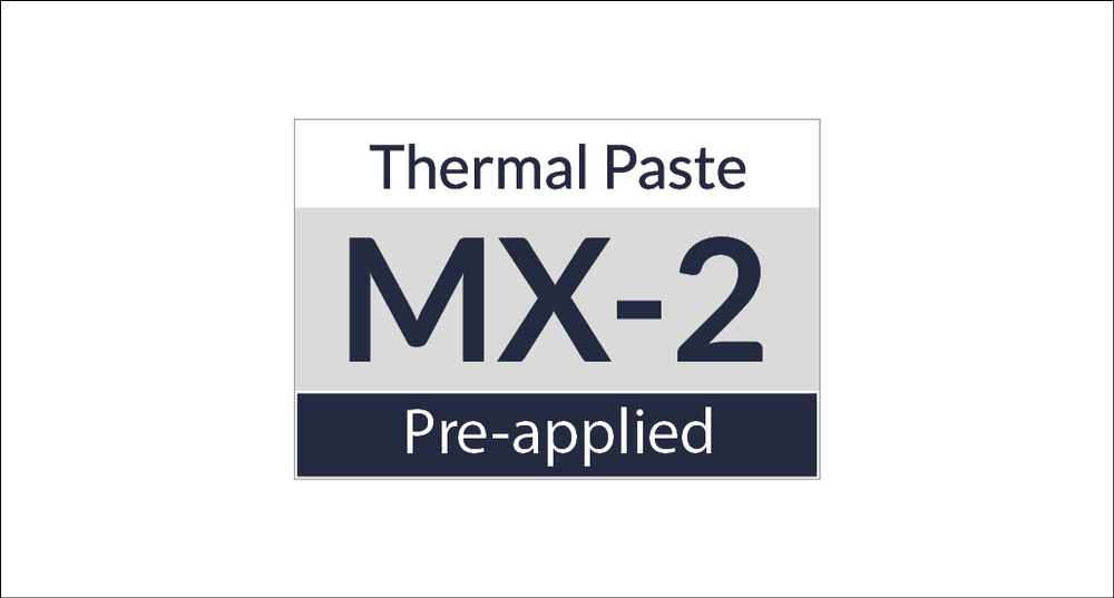 Pre-applied MX-2 Thermal Paste