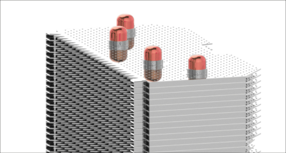 Offset Heat Pipes Enable Optimal Heat Dissipation
