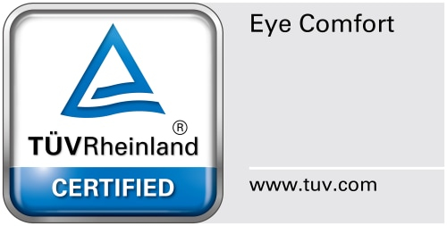 Certyfikat TUV Rheinland Eye Comfort