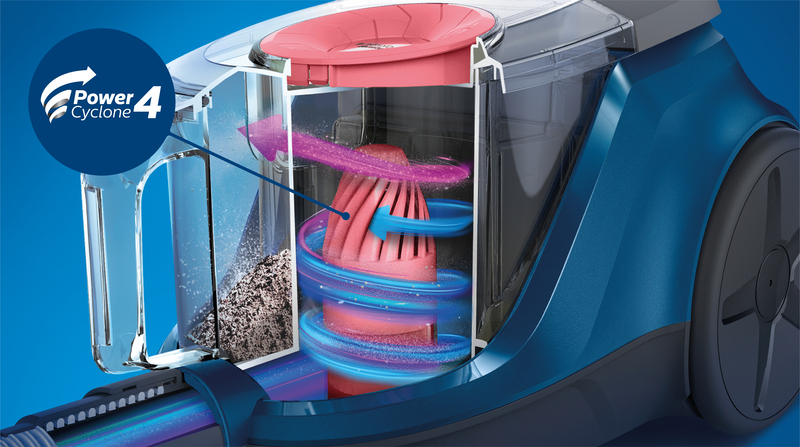 Technologie PowerCyclone 4 zachovává silný výkon po delší dobu