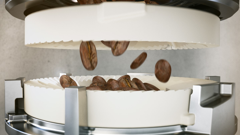 20.000 Tassen aromatischer Kaffee dank langlebigem Keramikmahlwerk