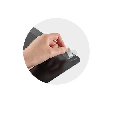 Easy to install, detach and reattach