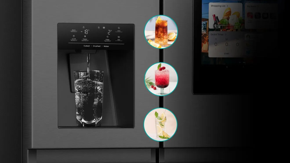 Eis- und Wasserspender