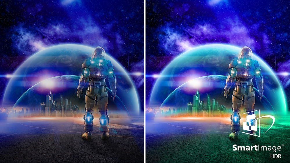 SmartImage HDR biedt een optimale kijkervaring voor HDR-content