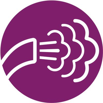 5 livelli di vapore per differenti tipi di tessuto