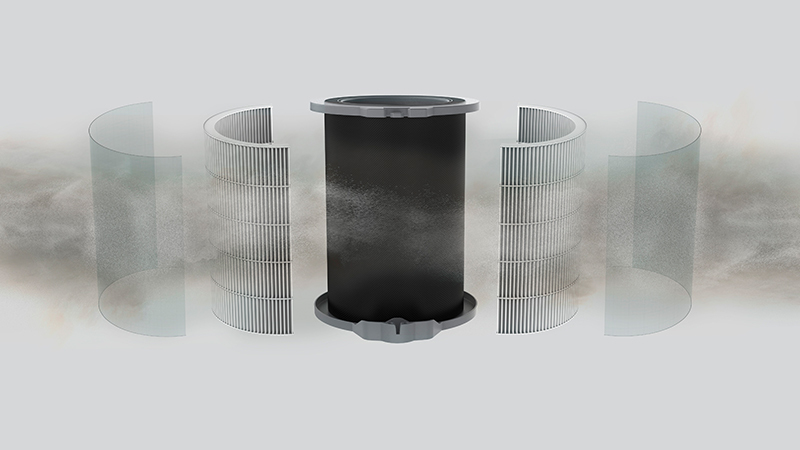 3-WARSTWOWY SYSTEM FILTRACJI
