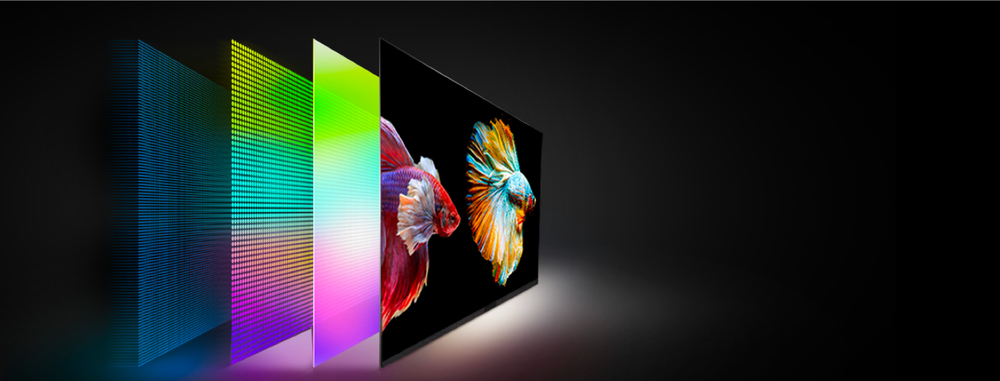 Quantum dot - unrivalled colour reproduction.