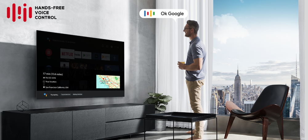 With advanced voice control, TCL's Android TV makes life smart and simple