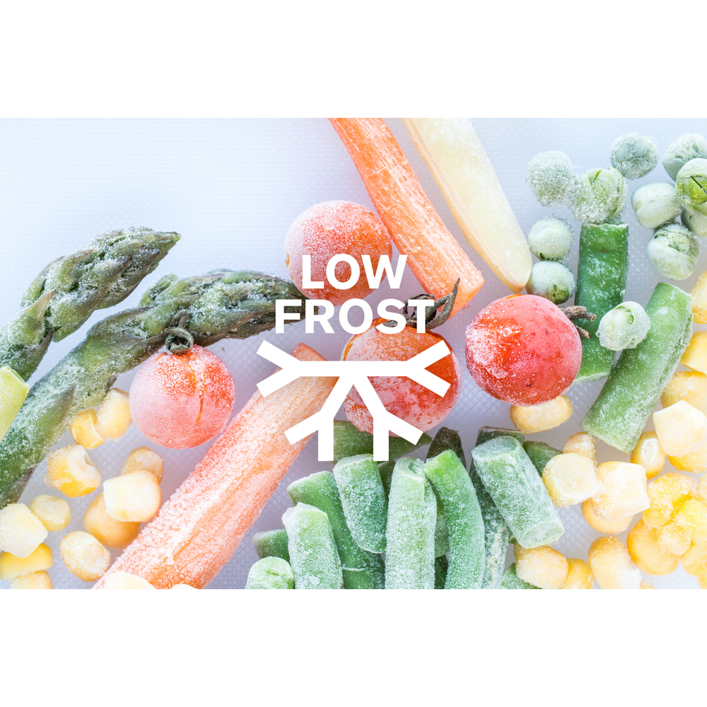 Con la Tecnologia LowFrost, non dovrai più sbrinare il frigocongelatore così spesso