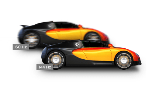 Granie z częstotliwością 144 Hz