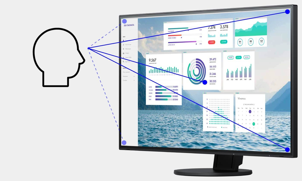 Elevata tecnologia del pannello IPS