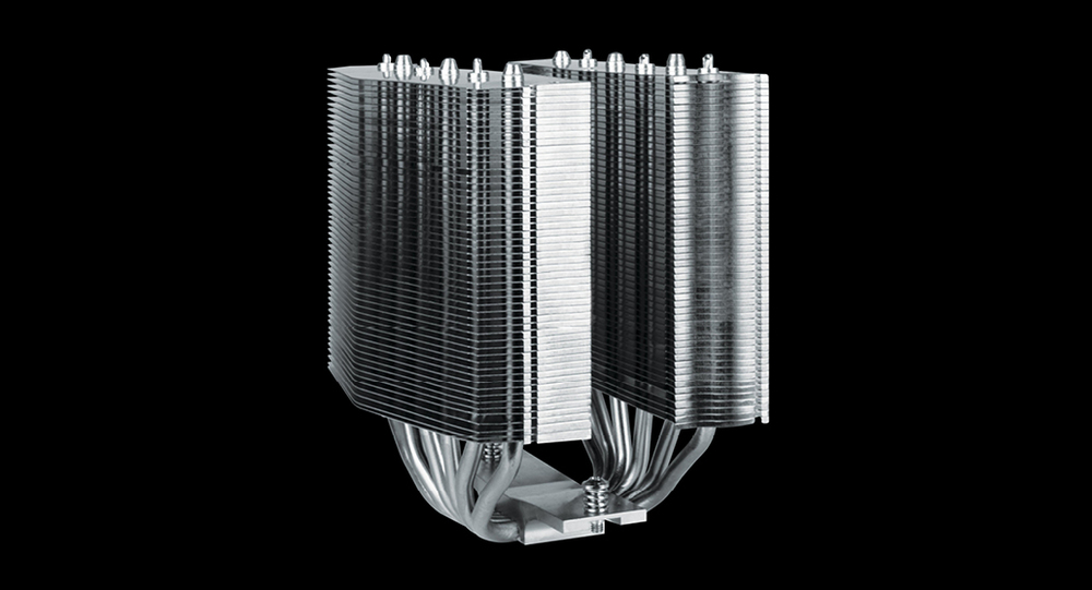 Dual Tower Design and 6 Heatpipes