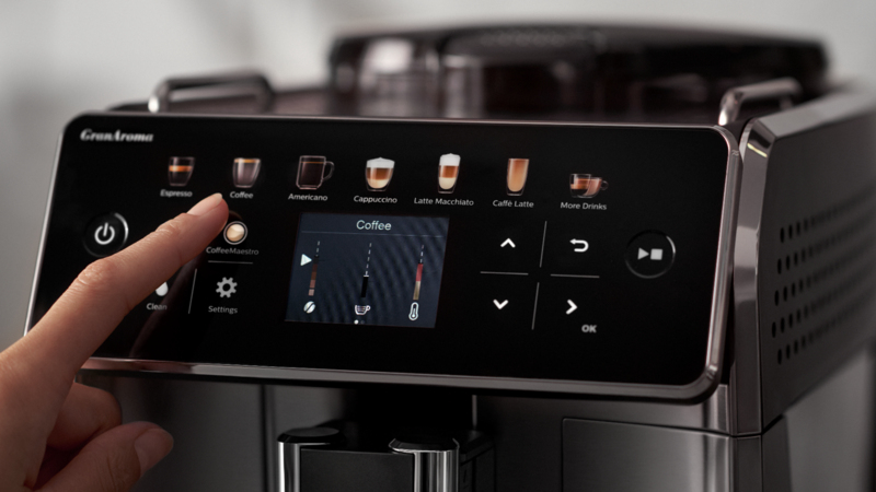 Přizpůsobte si až 5 nastavení kávy pomocí CoffeeEqualizer™