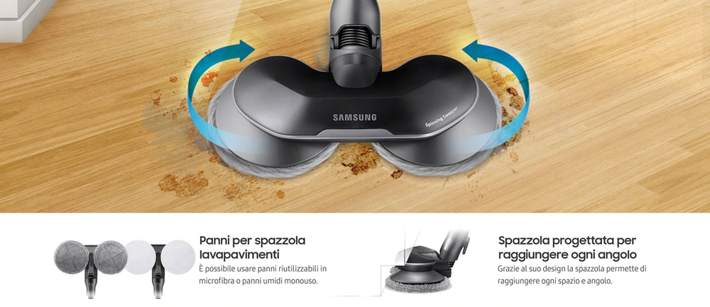Lucida e lava i pavimenti in legno