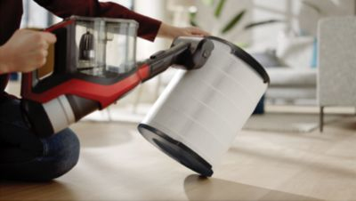 Reguliariai valykite pirminį filtrą