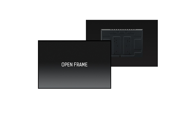 Open frame LFD