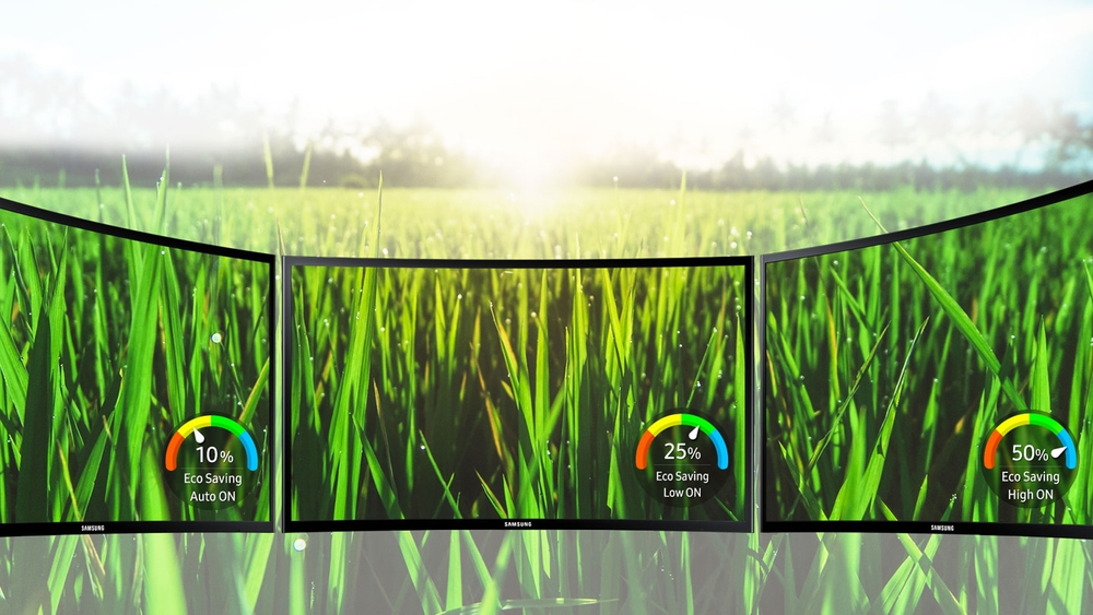 La tecnologia Samsung Eco-saving consente di ridurre i consumi e limitare l'impatto ambientale