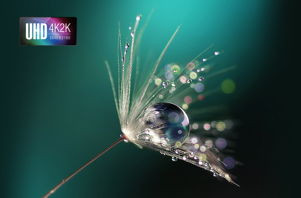<b>4K UHD Resolution</b>