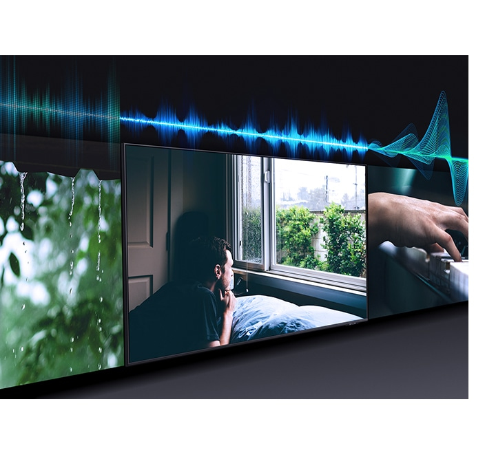 Audio calibrato in base ai tuoi contenuti