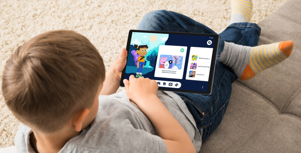 Eenvoudig samengestelde inhoud delen met kinderen