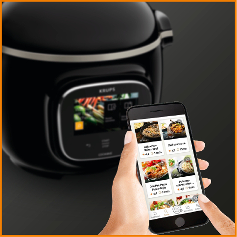 Ihr Cook4Me Touch Ist Bequem Über Die Cook4Me-App Bedienbar.