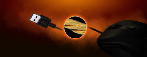 Braided cable and gold-plated USB