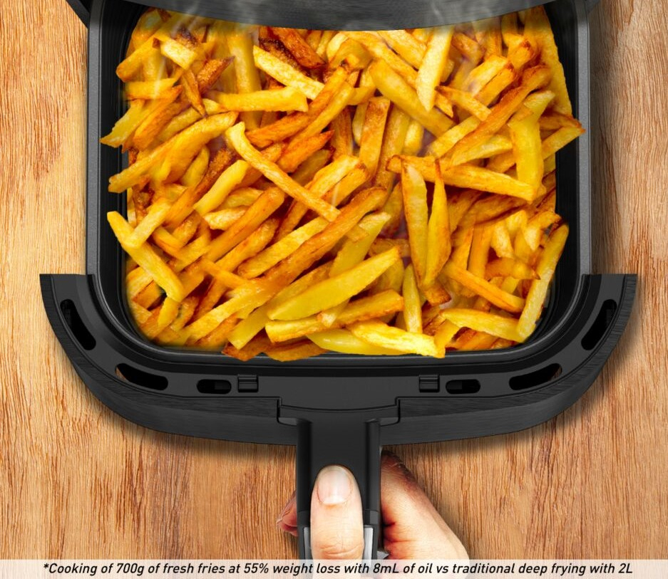 Knuspriges Frittieren mit 99% weniger Fett