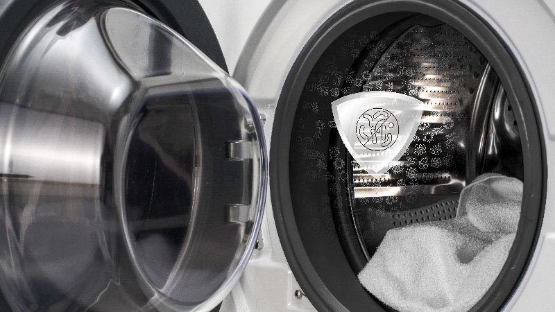 Eine sauberere Maschine sorgt für sauberere Wäsche