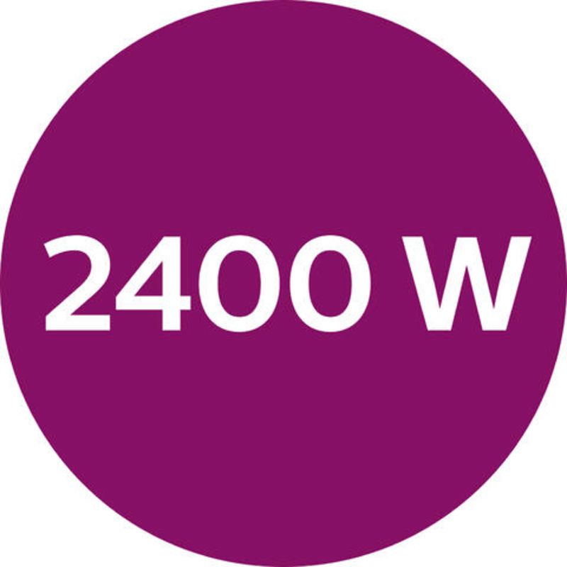 2.600 Watt für schnelles Aufheizen