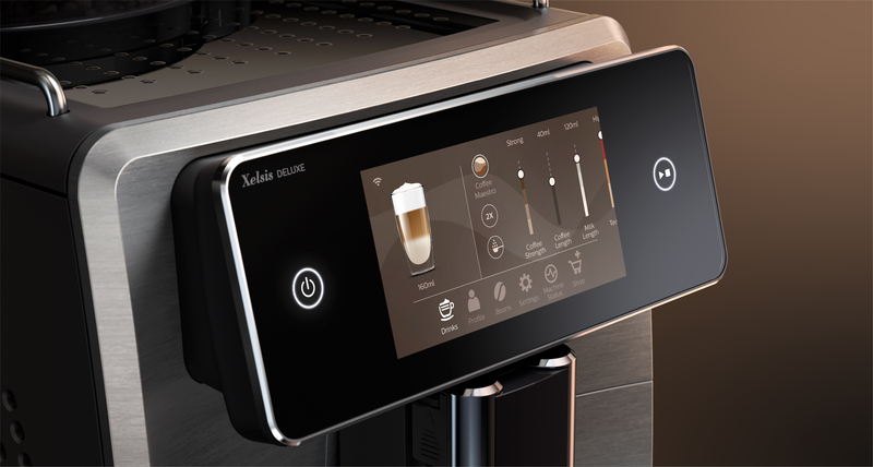 Přizpůsobte si až do 6 nastavení kávy pomocí funkce CoffeeEqualizer Touch