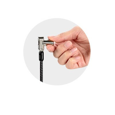 Pivot and Rotate Lock Head