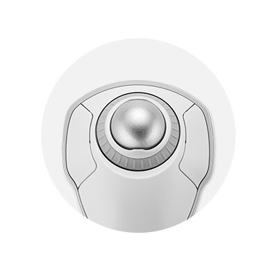 Scrollring en medium trackball