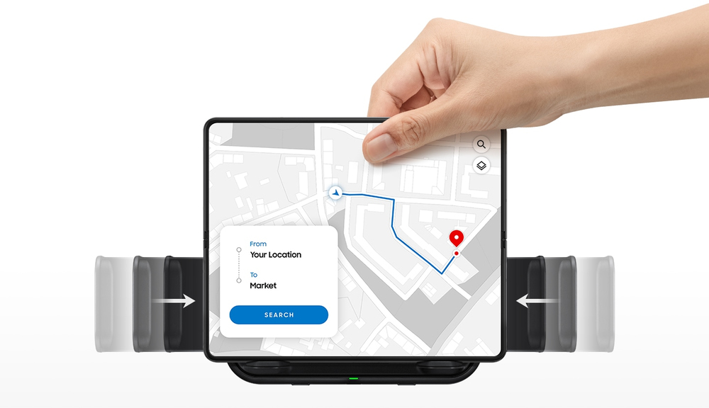 Bloccaggio e rilascio automatico dello smartphone
