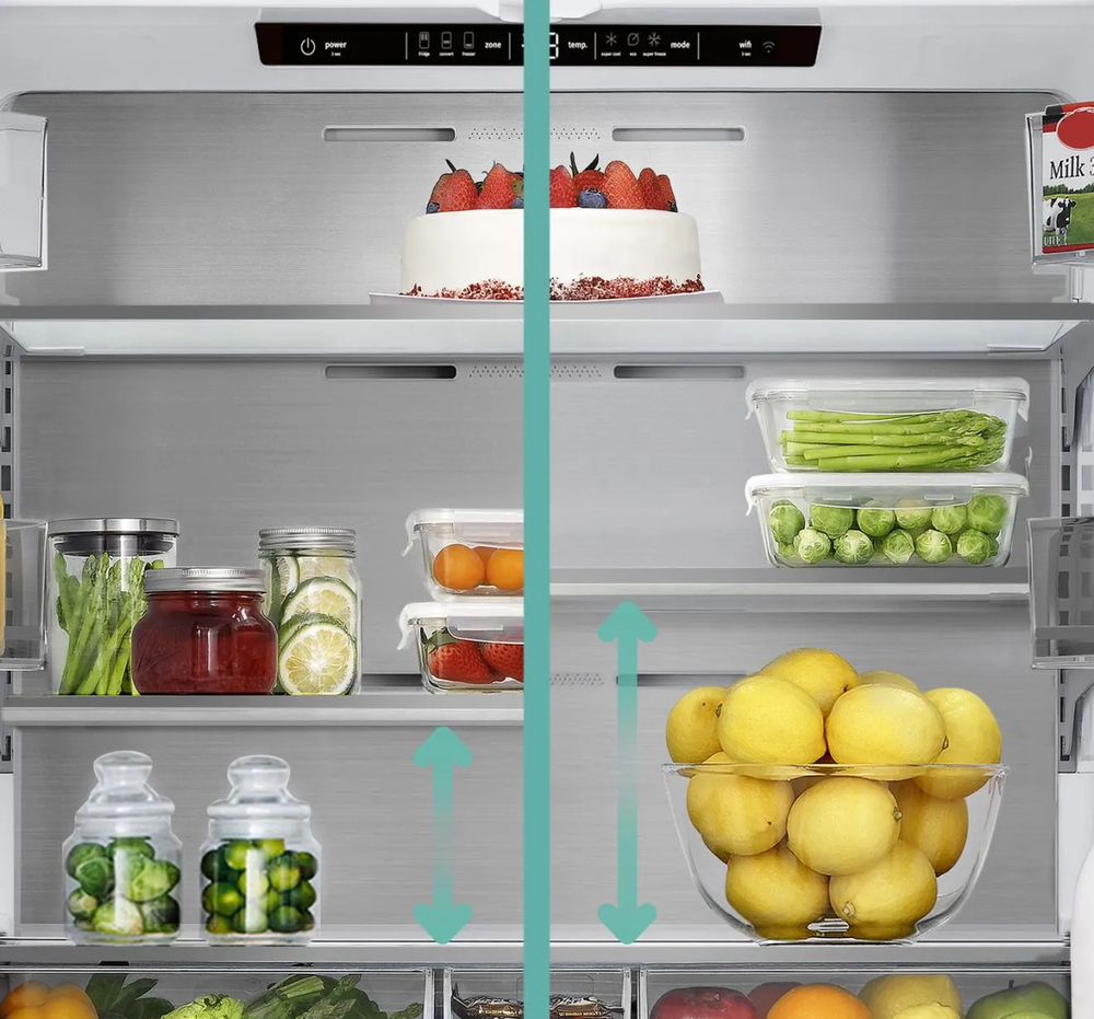 MultiAdjust shelves