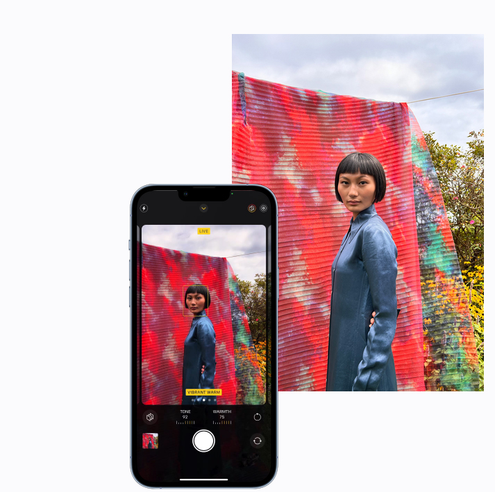 Customize your camera to lock in your look.