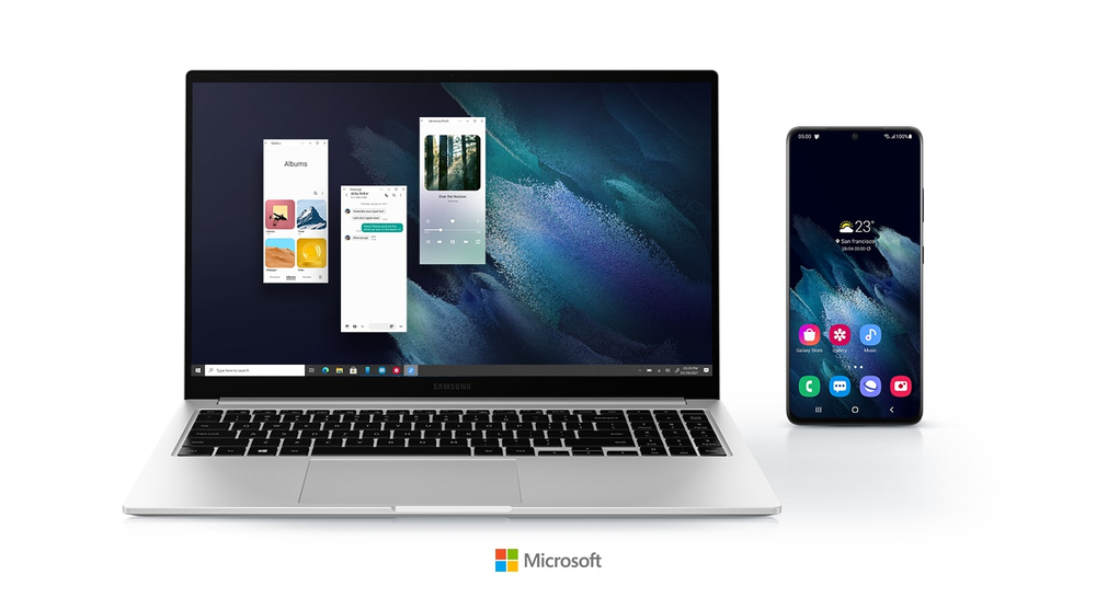 Mobile apps on your Galaxy Book