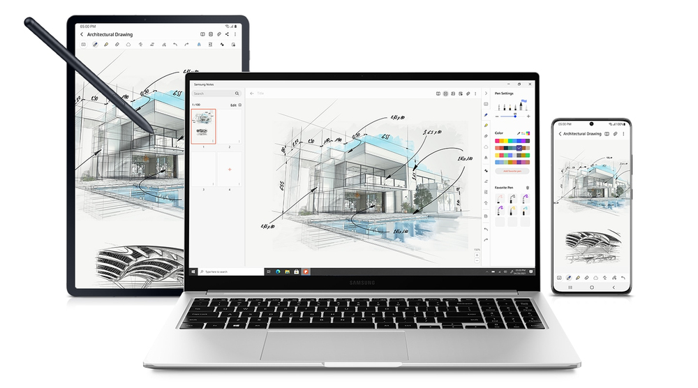 All your Samsung Notes across devices