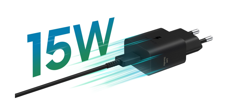 Altijd stand-by met 15W Fast Charging