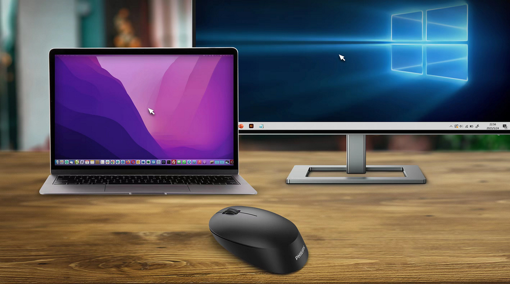 Mouse universale che supporta più dispositivi