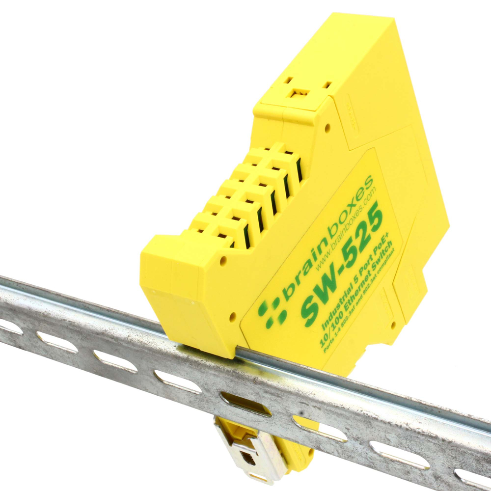 DIN rail mountable