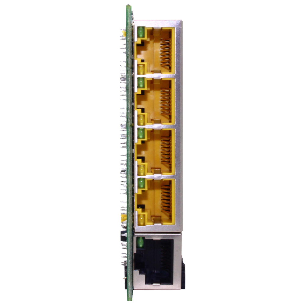 4 PoE+ capable ports