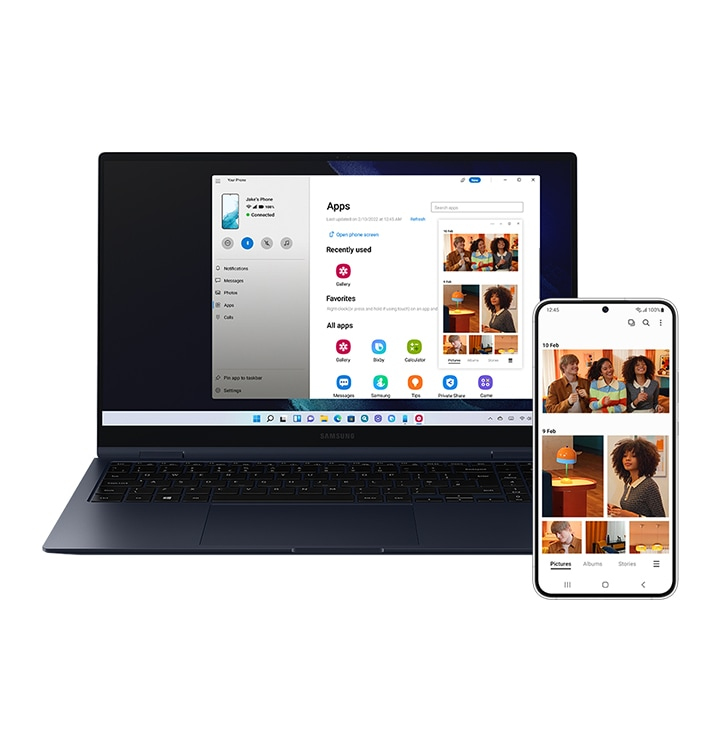 Boom. View your phone on your PC