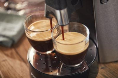 Crema Plus für eine feine, samtige Crema-Schicht