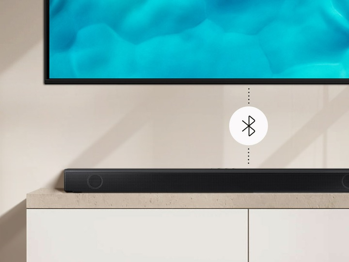Kabellose Verbindung zwischen TV und Soundbar mit Bluetooth